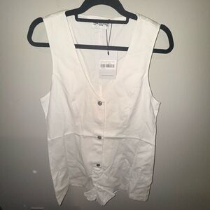 Princess Polly White Romper - NWT